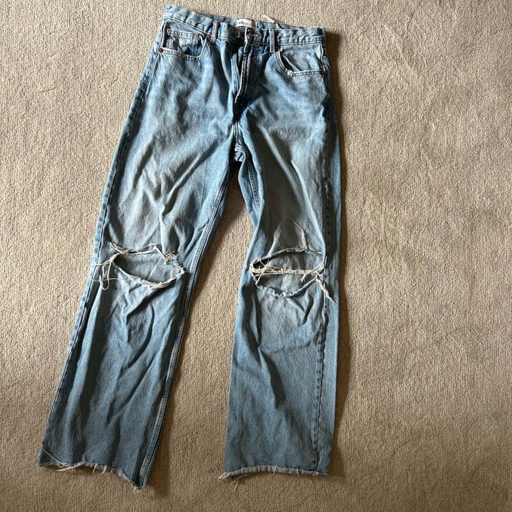 Zara jeans wide leg